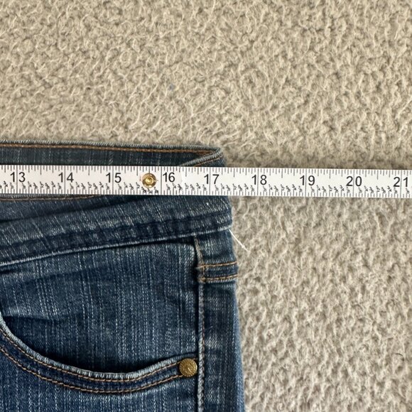 Y2K Southpole Capri Embroidered Gold Bling 90s Hip Hop Stretch Roll Up - Picture 16 of 16